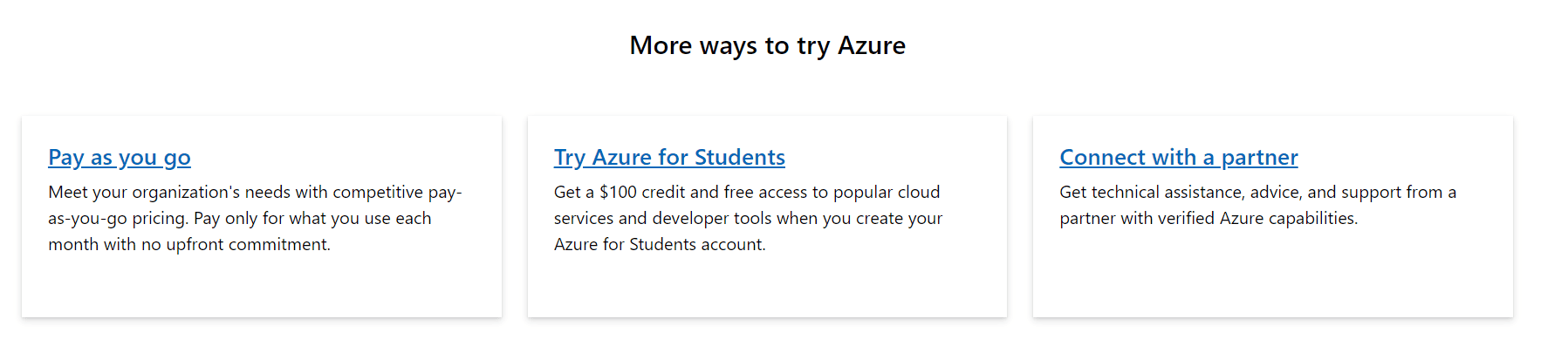 to get started with azure