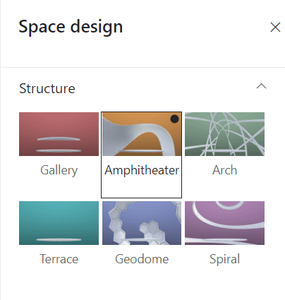 Sharepoint space design